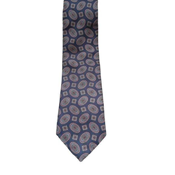 HERVE BERNARD Geometric Tie 58" - Picture 1 of 4